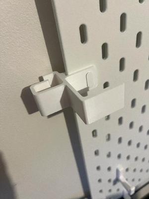 Skadis Cable Management With Side Hook   