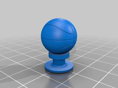 basketball croc charm   