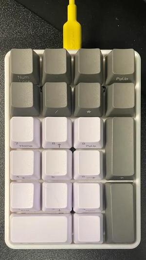 Reuben_21 24 key handwired numpad   