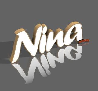 Nina  Illuminated letters