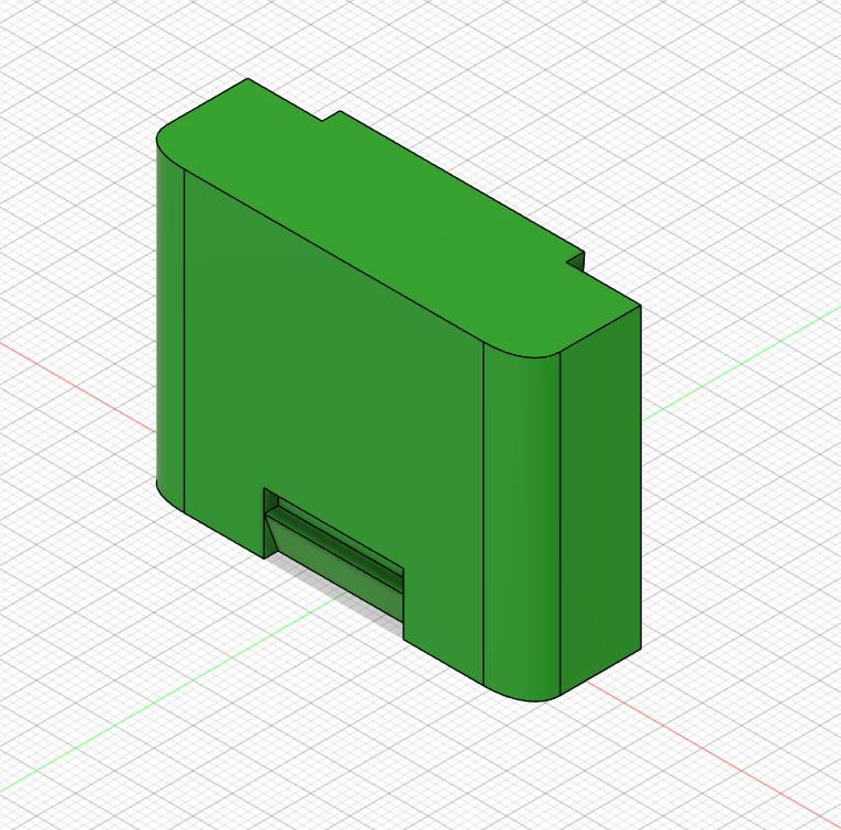 Nintendo 64 memory pack blank