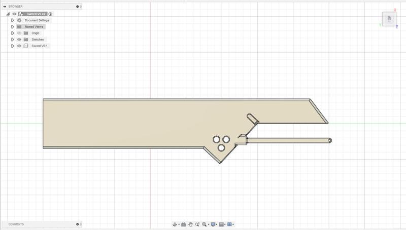 Sword for 1/144 Gundam Scaling