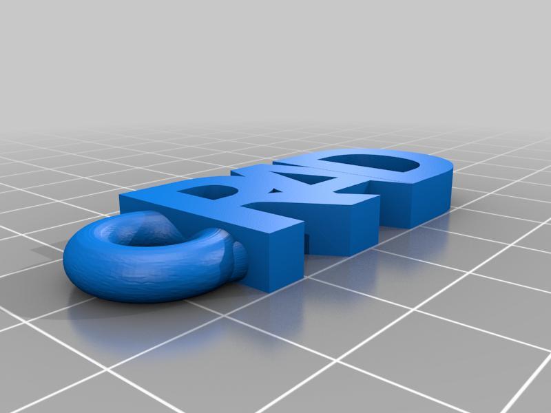 Rad Power Bikes keychain