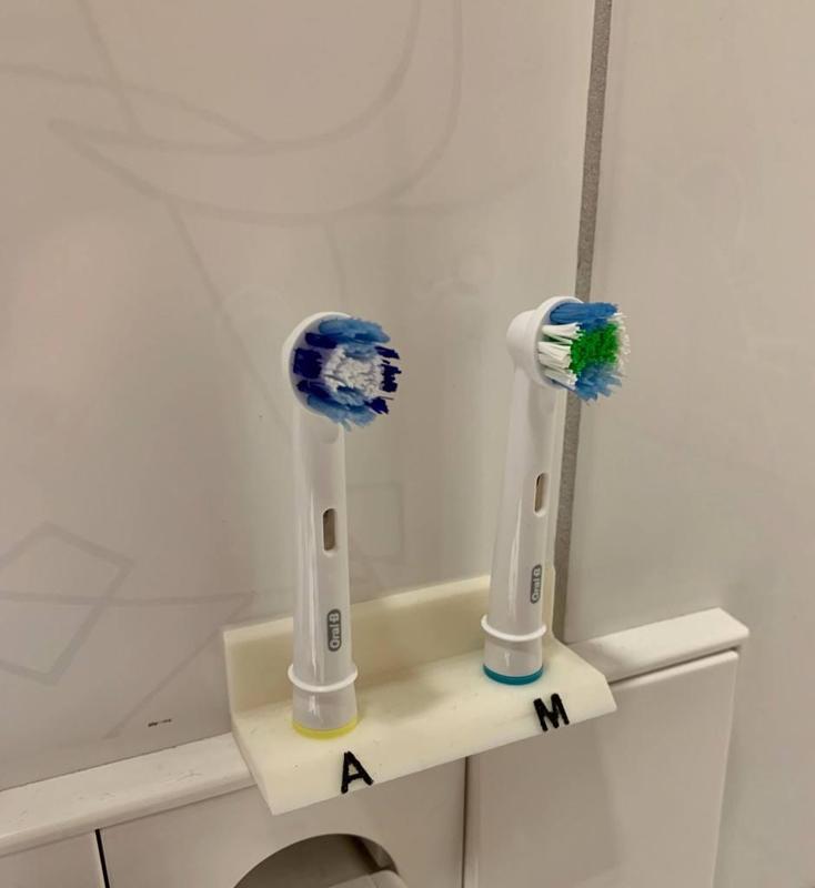 Brushorganizer for Oral B Brushheads