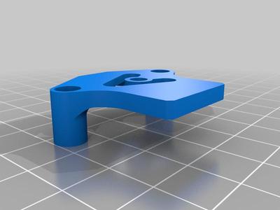 Prusa Mini USB extension cord support (bigger USB enclosure)