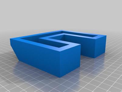 french cleat small tv / monitor wall mount