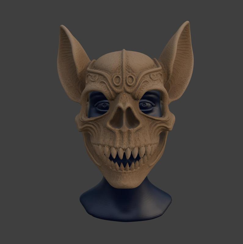 Bat Skull Mask