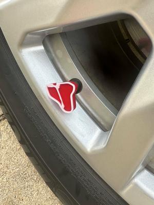Tbone Steak Tire Valve Stem Cap