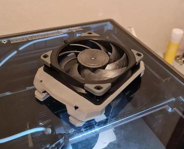 Remix of the motherboard cover by Henlor for 120mm fan   