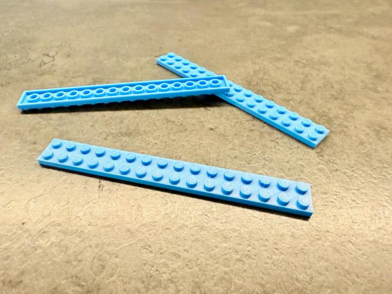 Brick - 2x16 plate