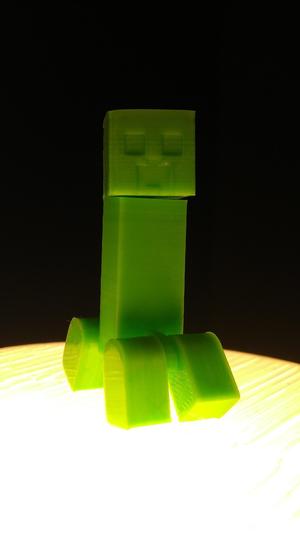 Creeper - Minecraft - Articulated Model - Easy Impression!