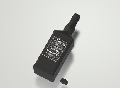 Jack Daniels Bottle 