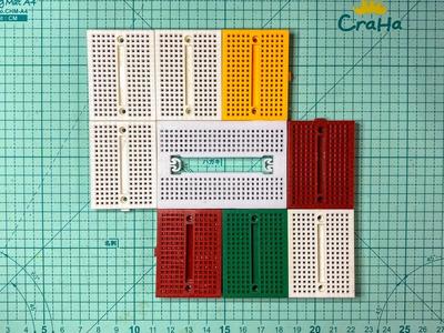 Dev Board Breadboard Connectable To Tiny Breadboard