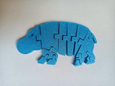 Flexi Hippo Toy