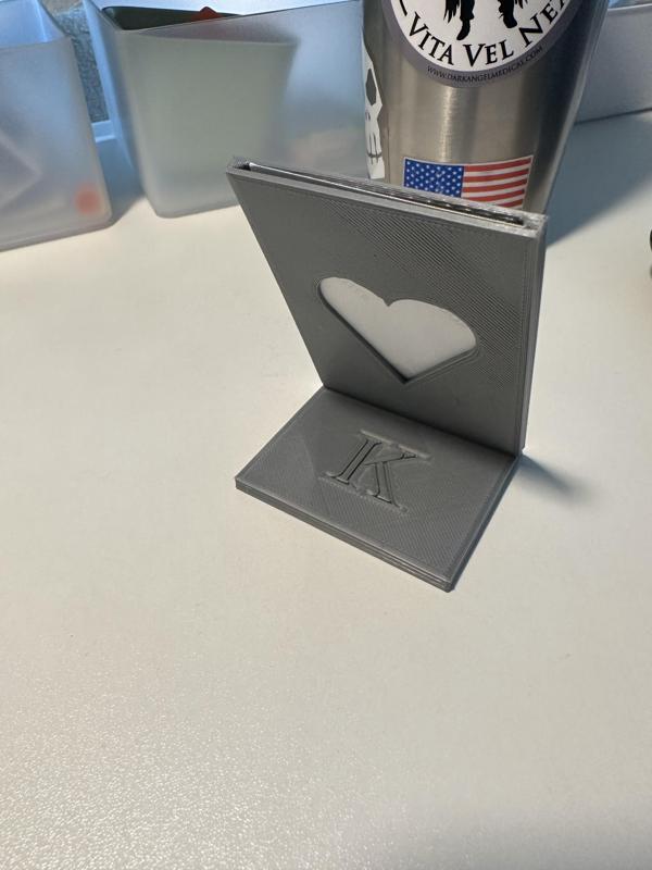 Kodak Mini Shot 2 Standing Picture Frame w/ Heart