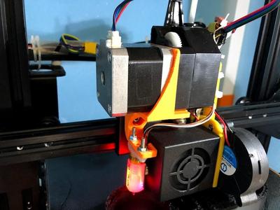 Ender3 BMG Direct Extruder_with BLTouch mount