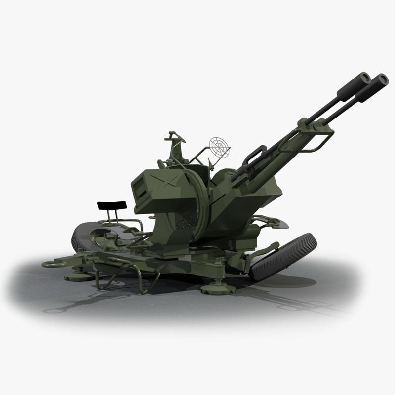 ZU-23-2 anti air gun