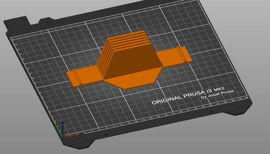 Prusa Sheet Holder for MK52 i3 MK3S 