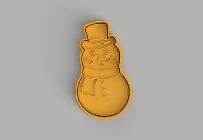 Snowman Cookie Cutter