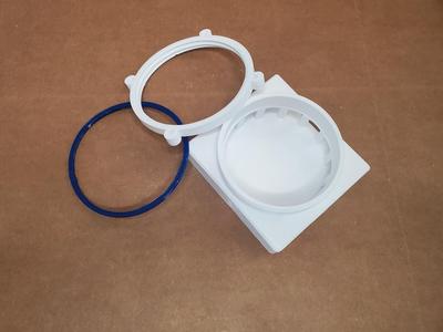 80mm Electronics Enclosure Air Vent