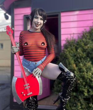 Adventure Time Marceline's Bass Axe