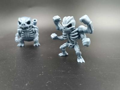 Machamp Skeleton Pokemon Kawaii - Anime - Toy