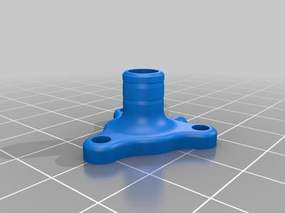 Inline Thermistor Mount for K40 Cooling
