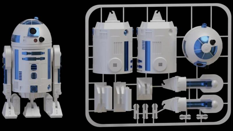 R2D2 kit Card + R2Q5 Kit Card