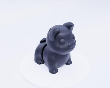 Adorable Piggy Keychain - Cute Accessory