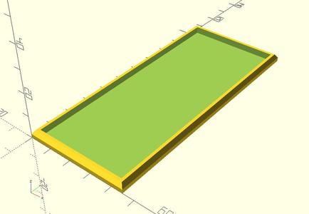 Wargaming movement trays for 20mm square bases