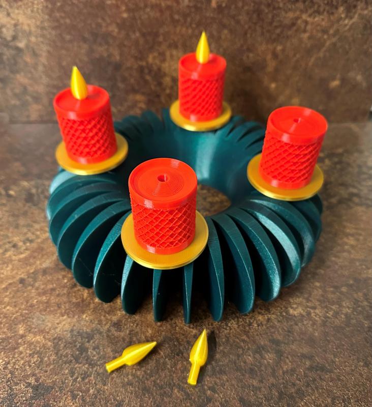 Advent wreath - Advendskranz