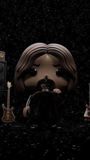 Ozzy with his Bat - A tribute