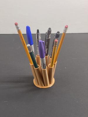 Pen-Pencil Holder - Smooth Sides