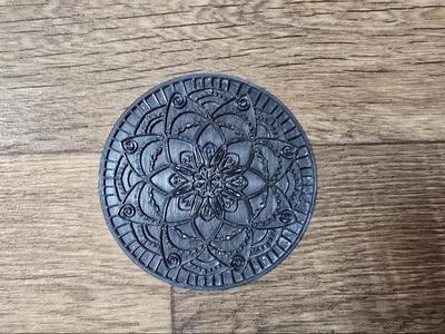Mandala Stamp for Clay & Pottery