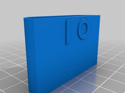 Remote Socket Control Battery Cover