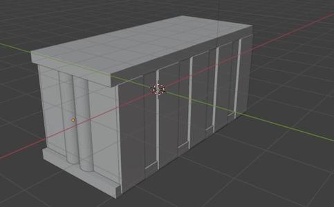 its a shipping container