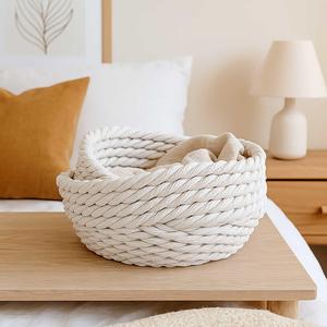 Rope Basket home organization
