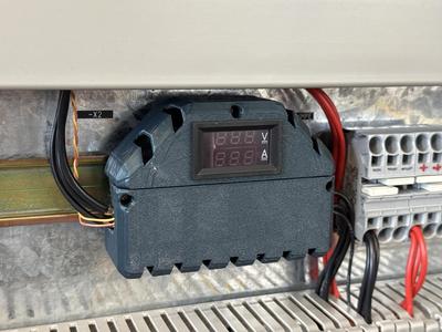 Din Rail Amperemeter Case