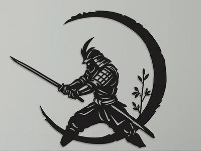 Samurai wall art