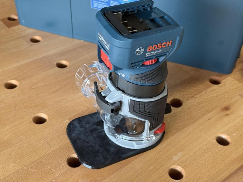Bosch GKF 18V-8 Small Base Plate Mod - Long Shape (Porter Cable Option)