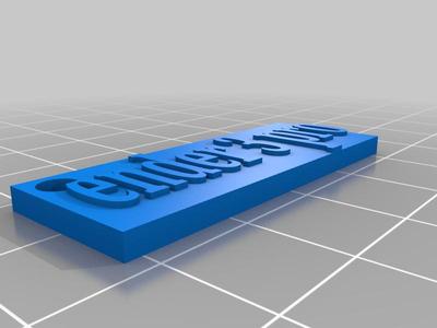 ender 3 pro keyring