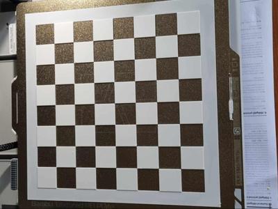 Chess stencil