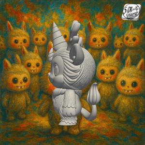 Labubu Mystic Antler – SoliDRawinGs SG-LABUBU024