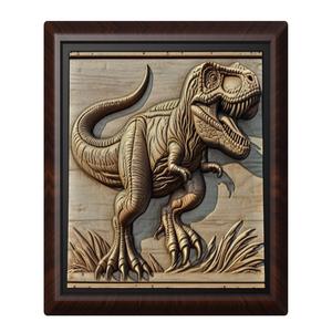 T-Rex animal wall art relief wall decor
