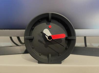 Minimalistic Desktop Clock   