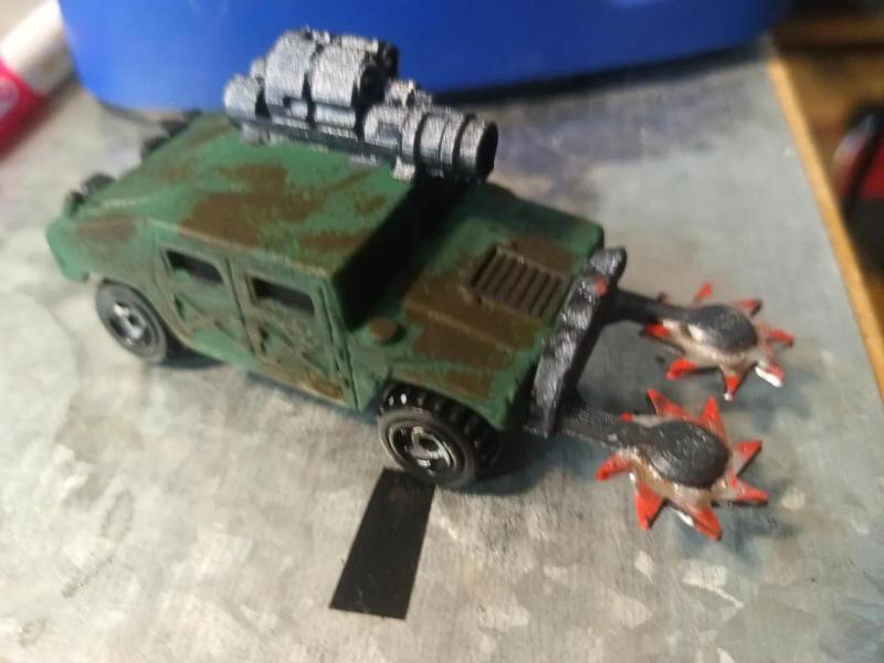 FUMES-style vehicular sawblades   