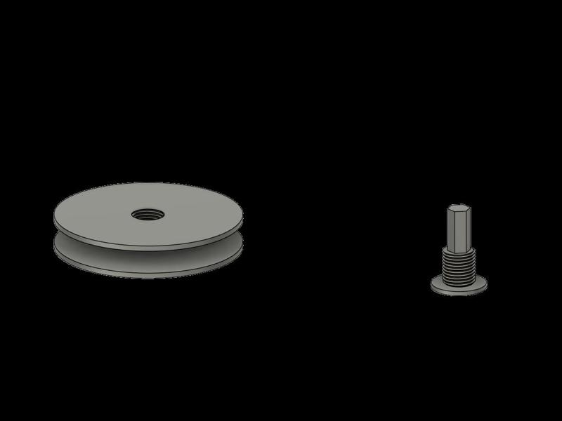 Fishing line spool