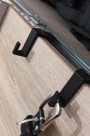 Hook for 17mm cabinet door   