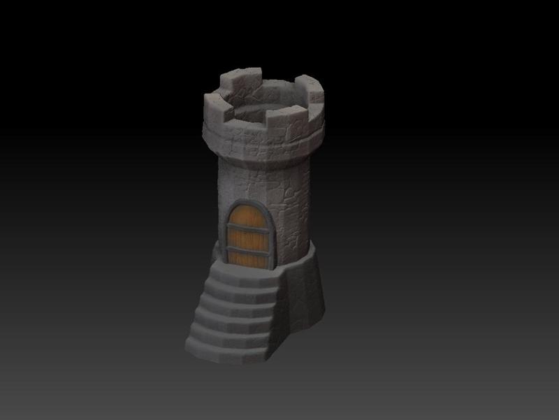 Castle Tower Planter