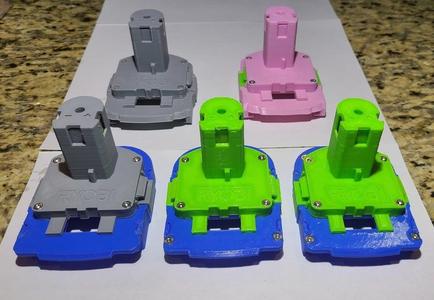 Bosch Battery Adapter Easy build(no support, no soldering)